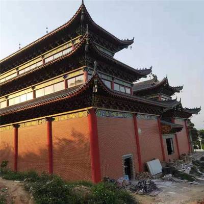 廟宇修繕設(shè)計(jì) 古建寺廟彩繪裝飾工程 古建寺院施工隊(duì) 古韻園林